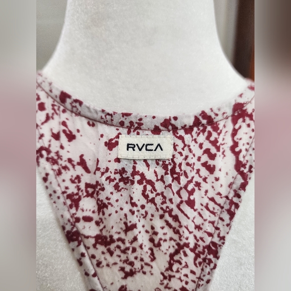 RVCA Fringe Vest Snake Print size XS/S - Picture 3 of 6